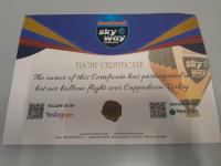 FLIGHT CERTIFICATE